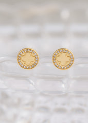 A Clover Redondo Circonias 1 Cm