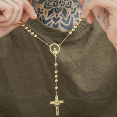 Rosario Hombre 65 Cms 6 mm