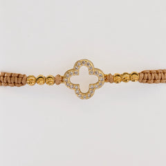 Pulsera Beige Clover 23293