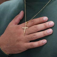 D Cruz Clavos Circonias Cristal