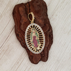 D Virgen Guadalupe Swarovski
