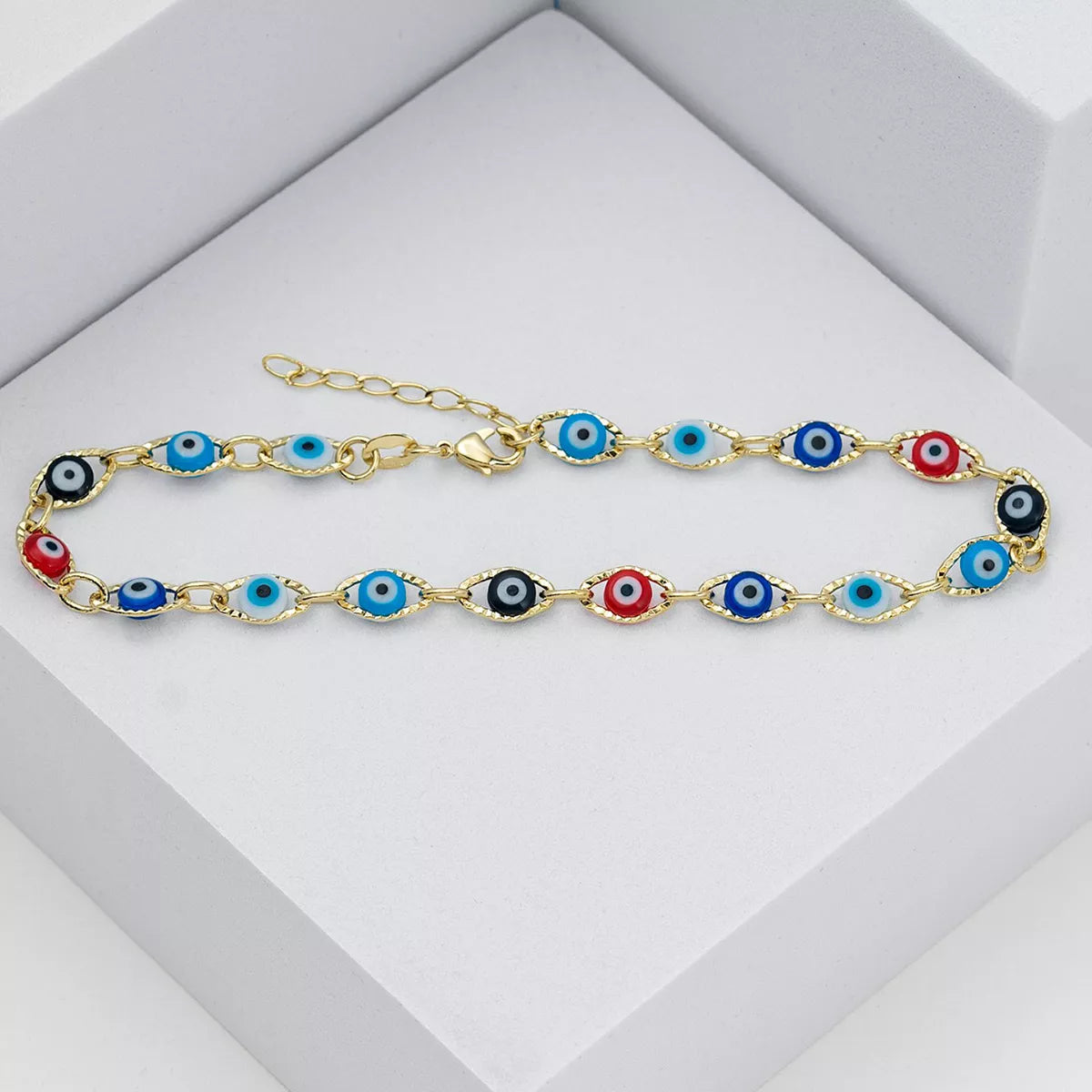 T Ojo Turco Multicolor 23 Cms + 2 Cms  Extensor