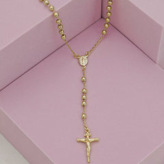 Rosario Jesus Crucificado 3.5 mm  45 Cms
